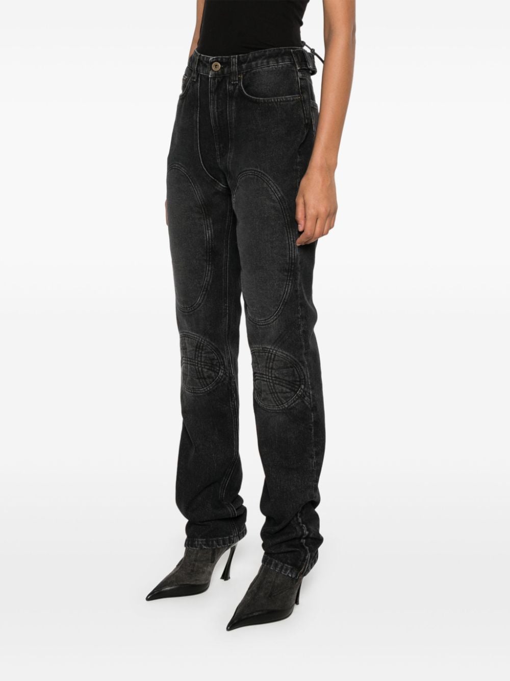 Jean Paul Gaultier Black Jeans Glam Steals