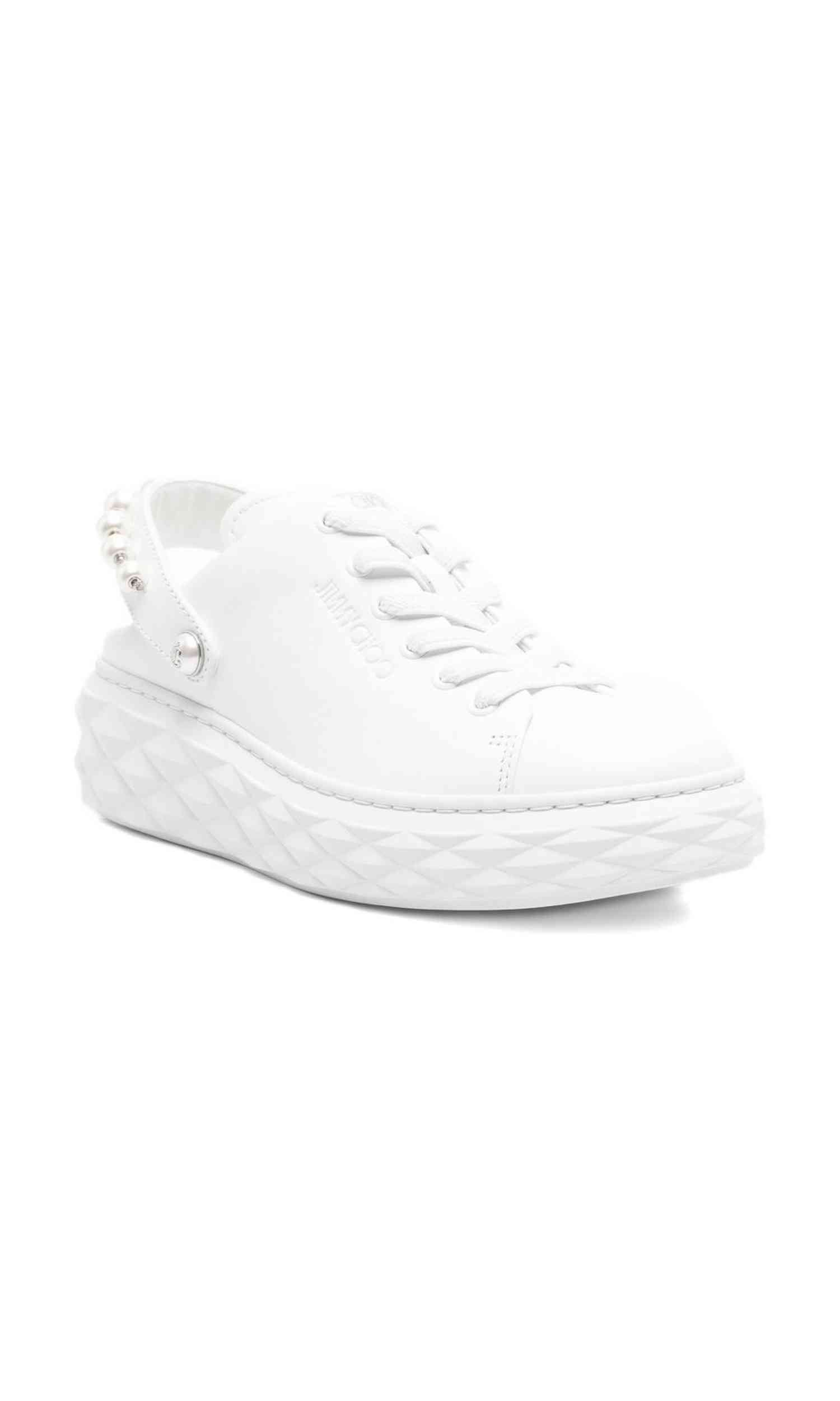 Jimmy Choo 50mm Pearl Slingback Platform Sneakers Glam Steals