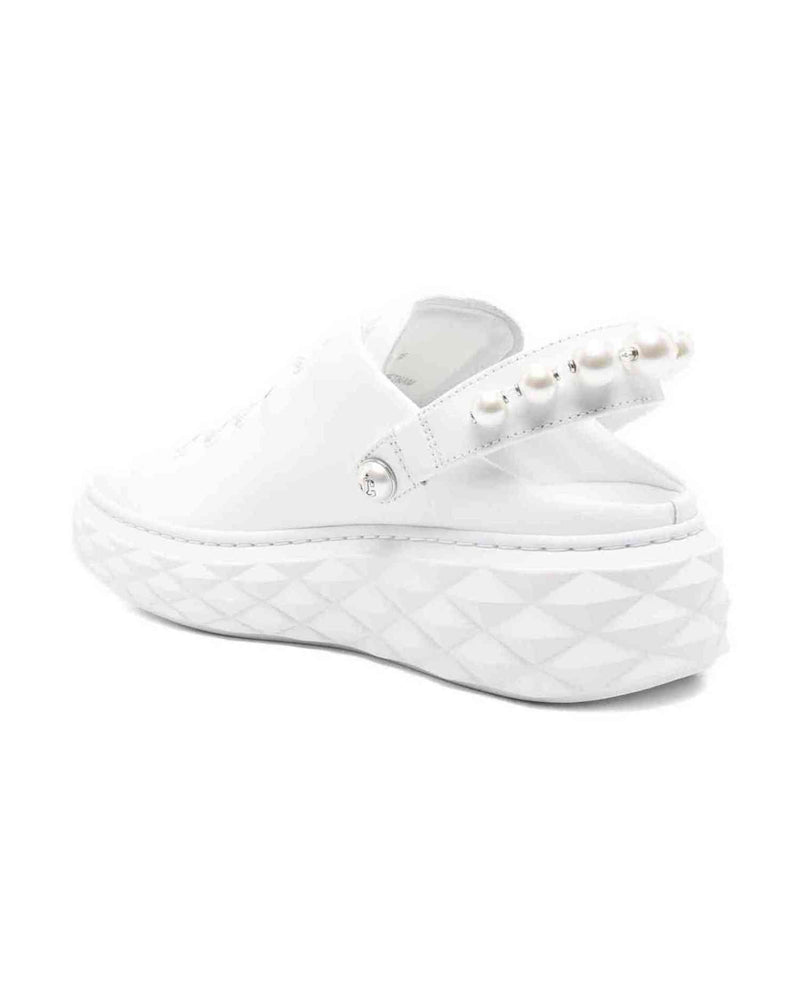 Jimmy Choo 50mm Pearl Slingback Platform Sneakers Glam Steals