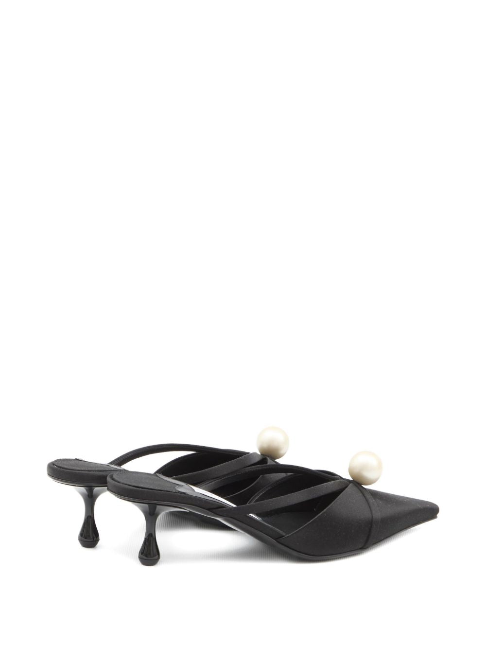 Jimmy Choo 50mm Sana Pearl Embellished Mules Glam Steals