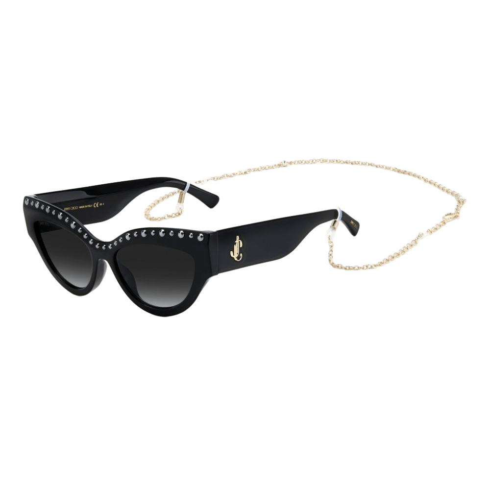Jimmy Choo Acetate Black Sunglasses Glam Steals