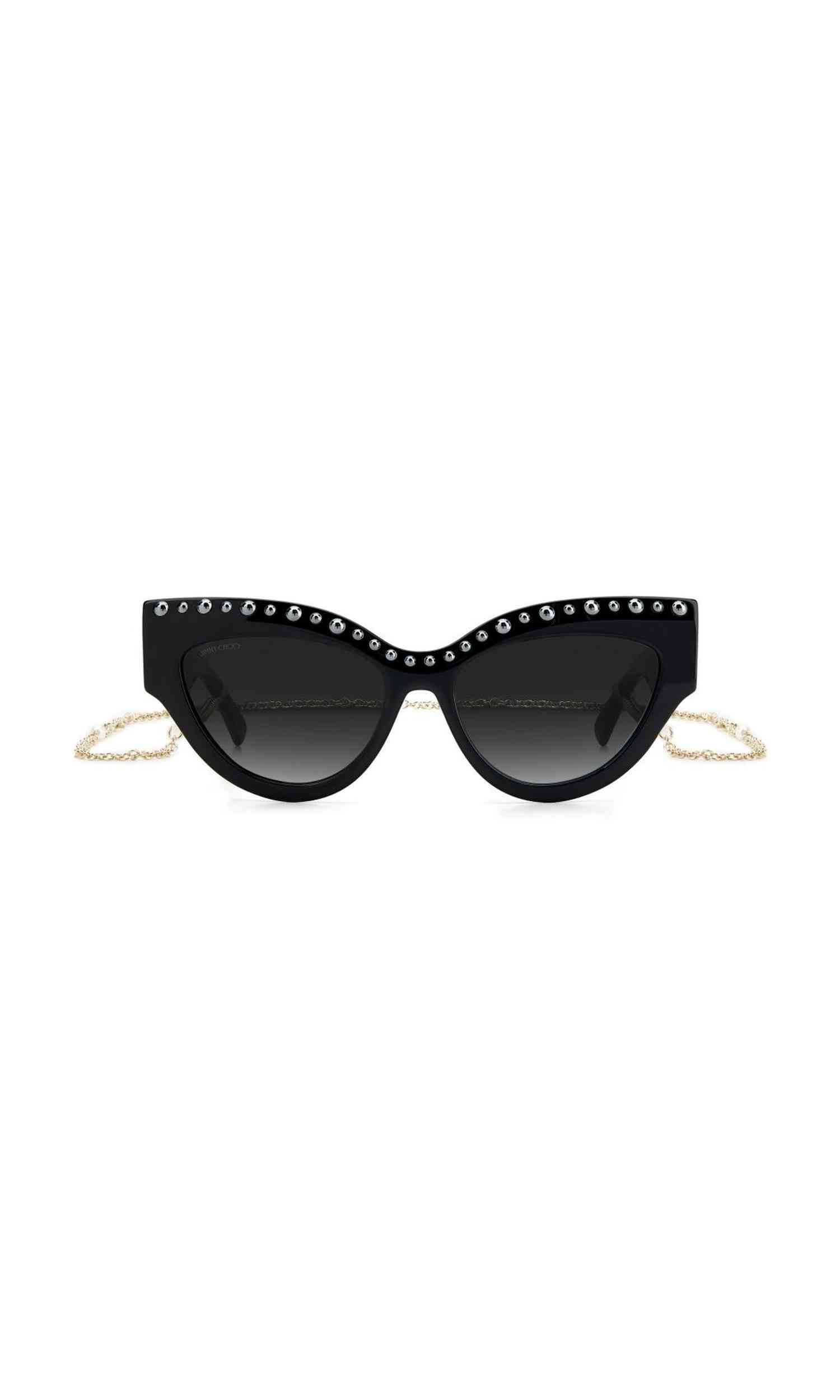 Jimmy Choo Acetate Black Sunglasses Glam Steals