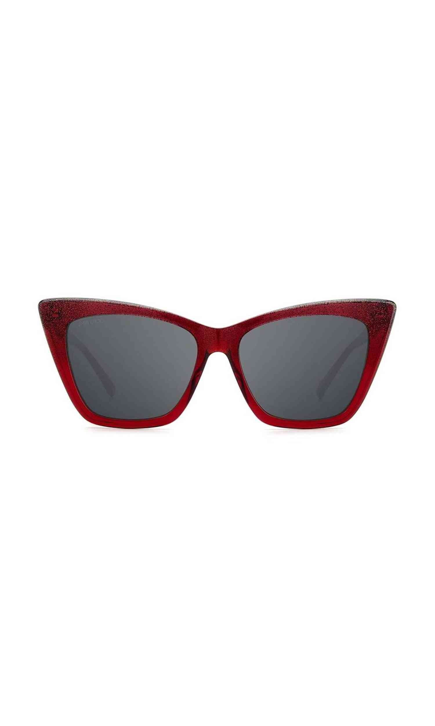 Jimmy Choo Acetate Red Sunglasses Glam Steals