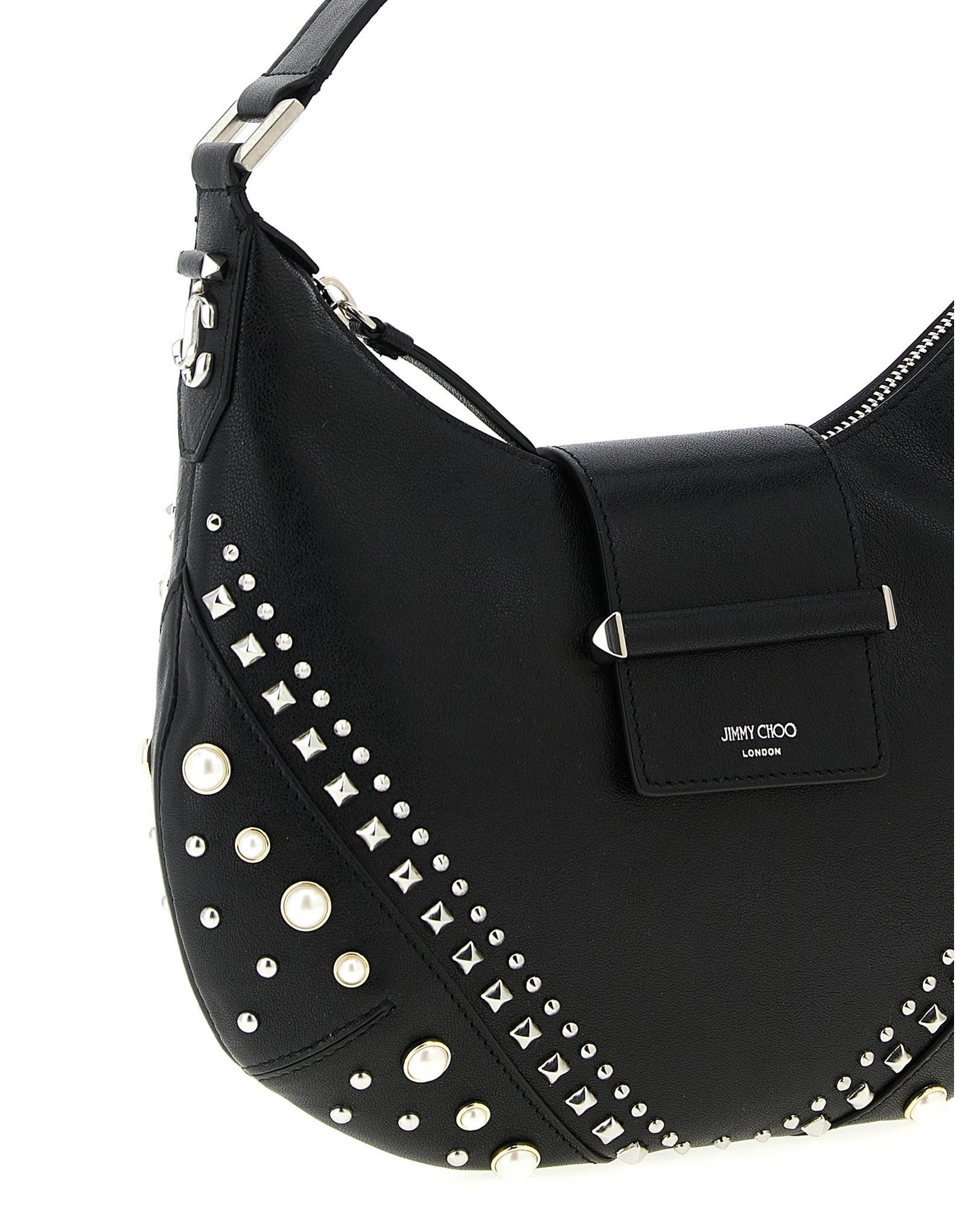 Jimmy Choo Bar Hobo Shoulder Bag Shoulder