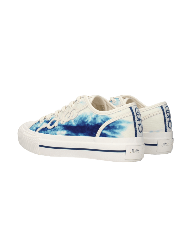 Jimmy Choo Beige Fabric Low Top Glam Steals