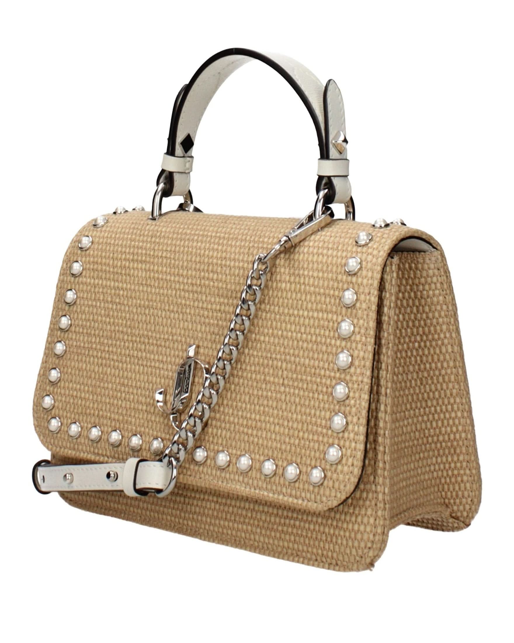 Jimmy Choo Beige Raffia Handbag Glam Steals