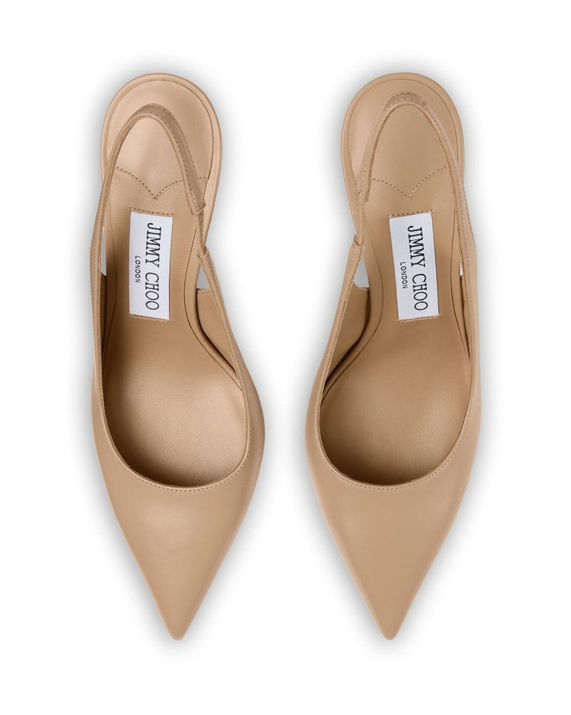 Jimmy Choo Beige with Heel Glam Steals