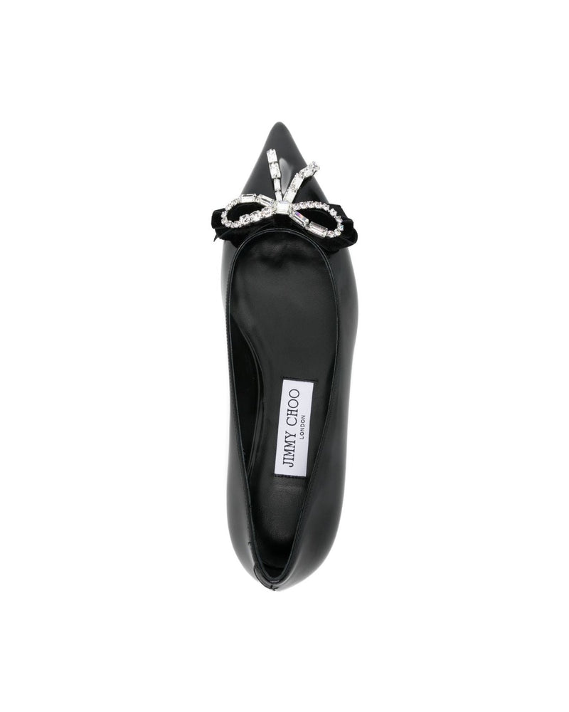 Jimmy Choo Black Flat Shoes Glam Steals