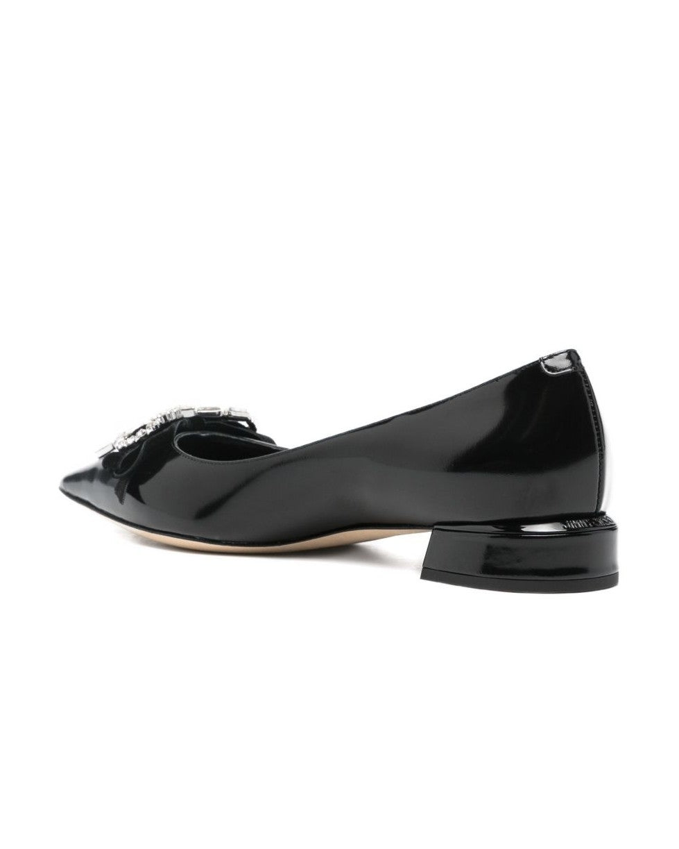 Jimmy Choo Black Flat Shoes Glam Steals