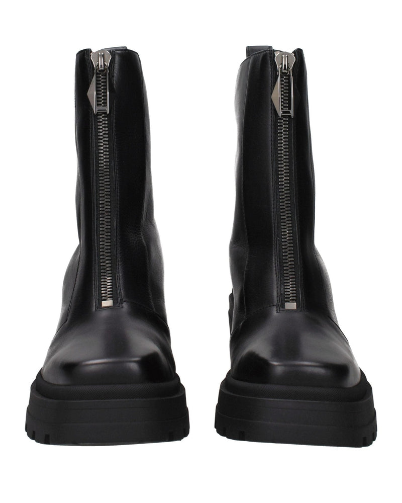 Jimmy Choo Black Leather Ankle Boots Glam Steals