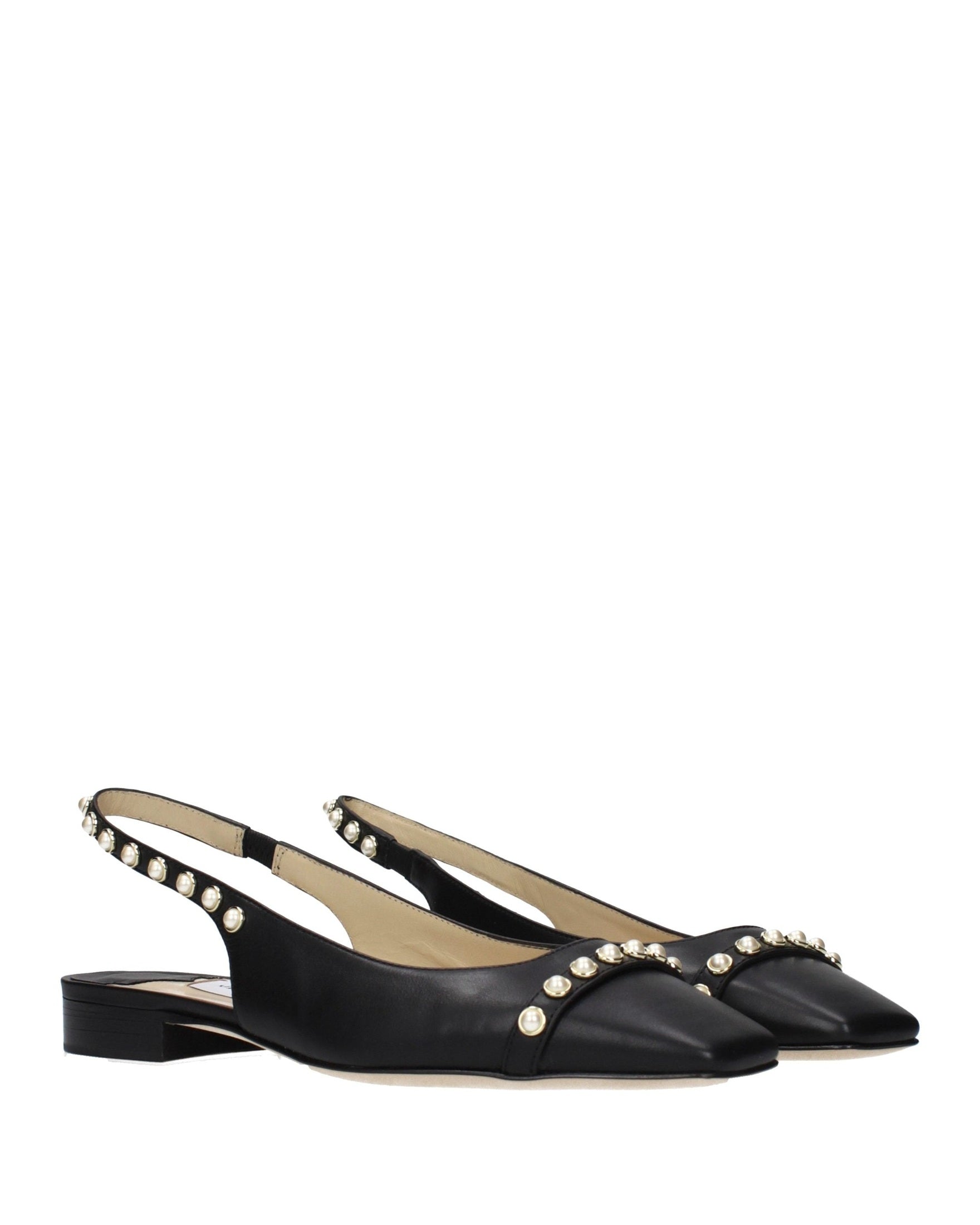 Jimmy Choo Black Leather Flats Glam Steals