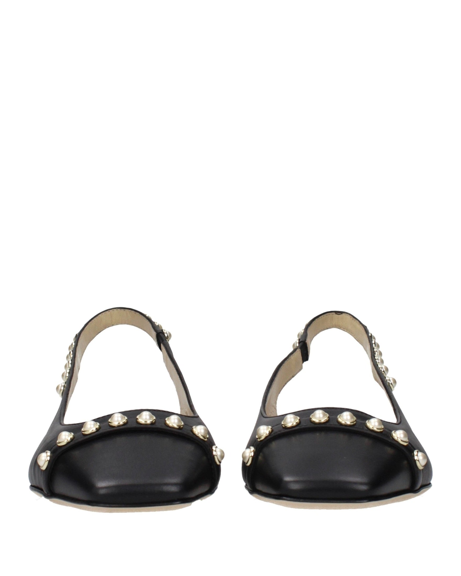 Jimmy Choo Black Leather Flats Glam Steals