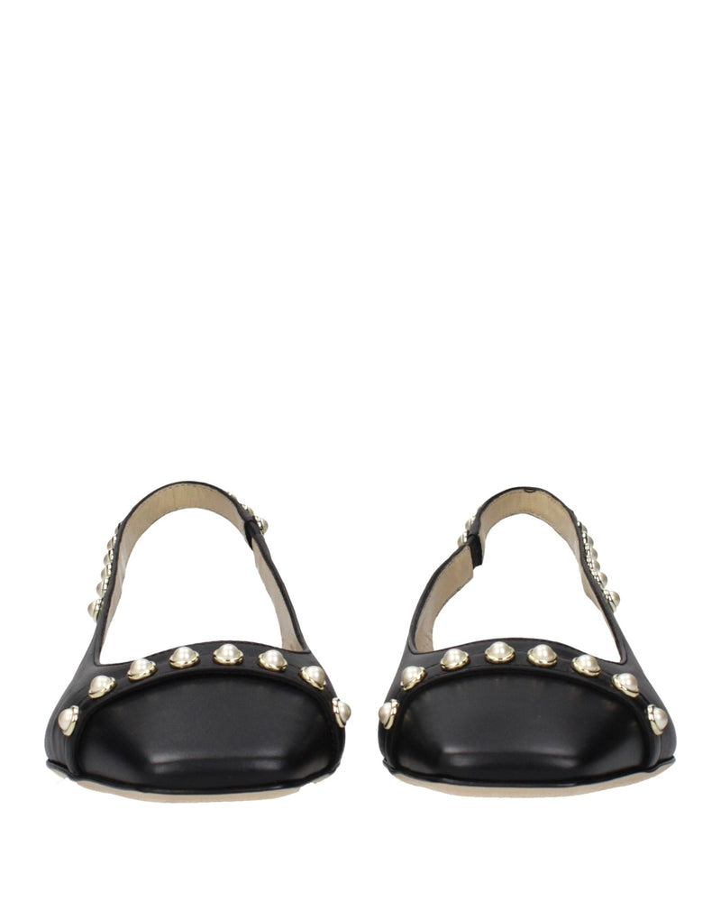 Jimmy Choo Black Leather Flats Glam Steals