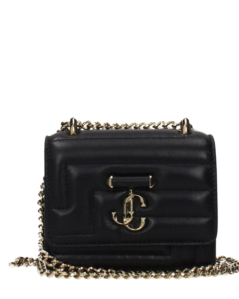 Jimmy Choo Black Leather Shoulder Bag Glam Steals