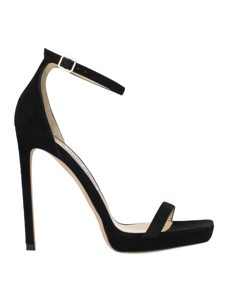 Jimmy Choo Black Leather Stiletto Heel Glam Steals