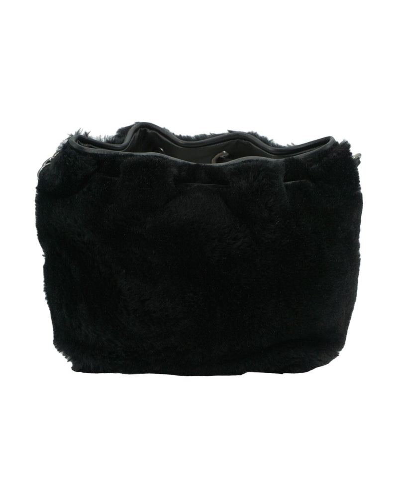 Jimmy Choo Black Leather Top Handle And Shoulder Bag Glam Steals