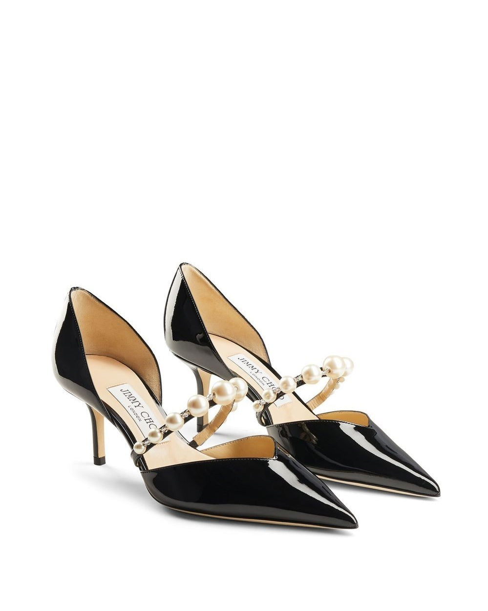 Jimmy Choo Black with Heel High Heel