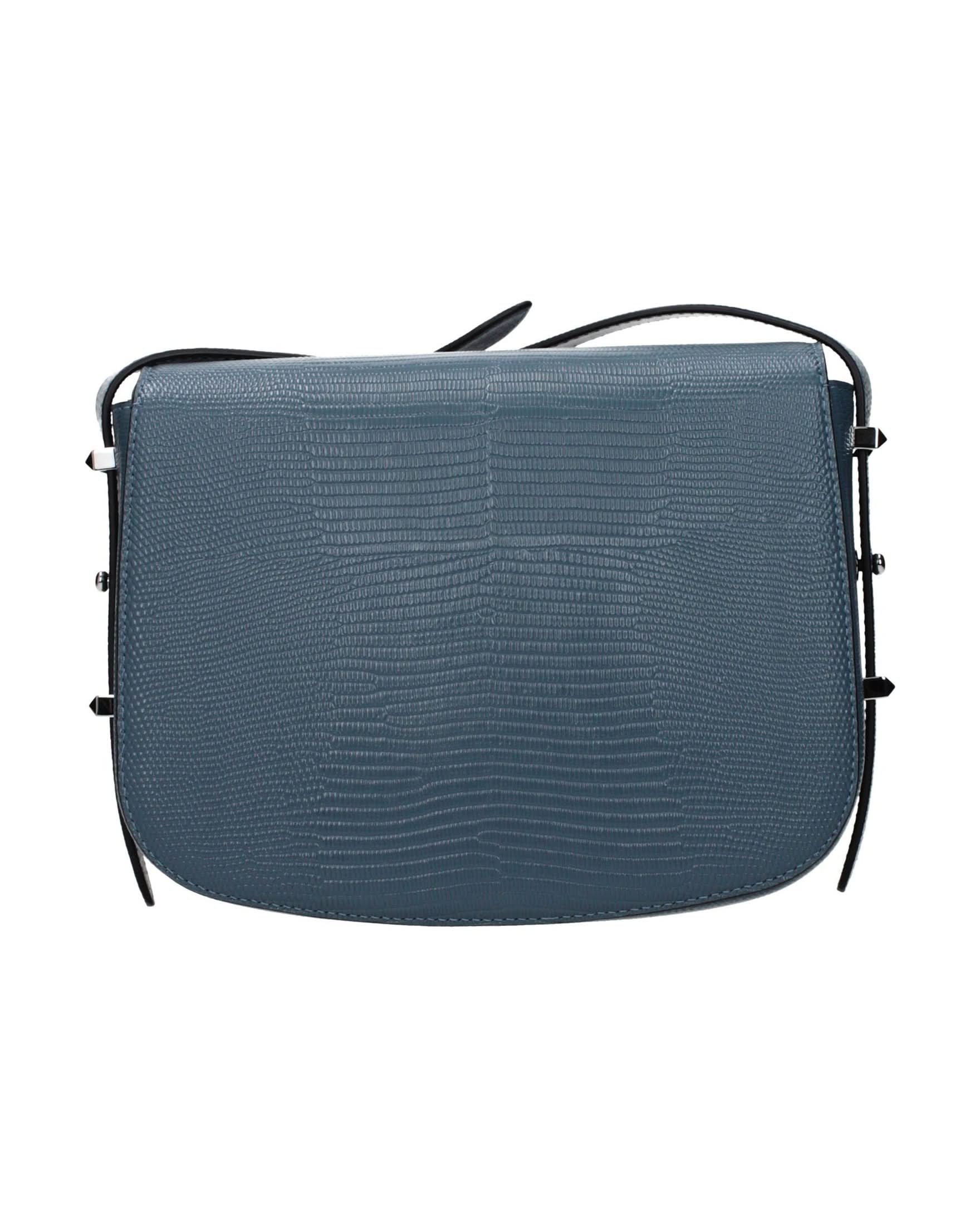 Jimmy Choo Blue Leather Crossbody Bag Glam Steals