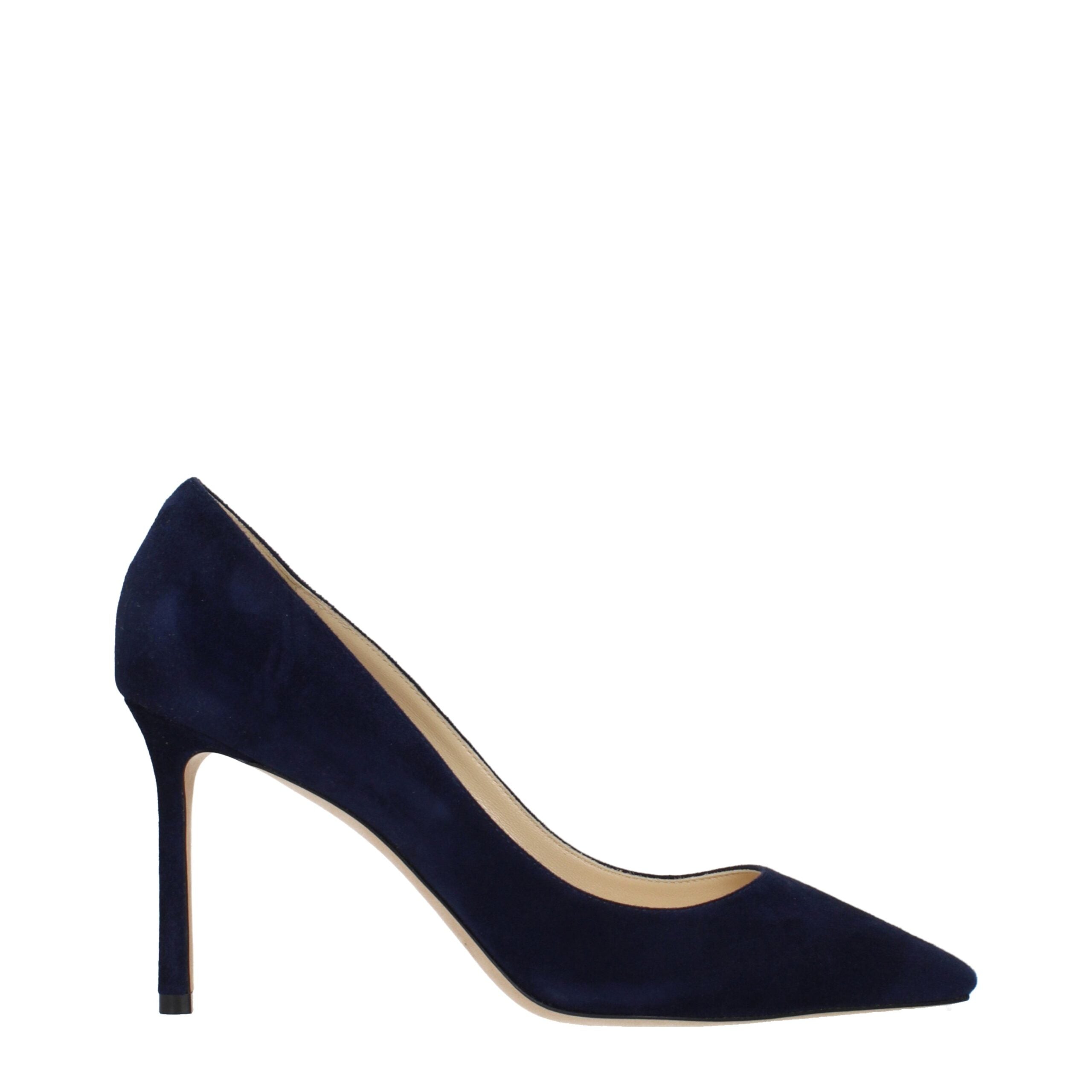 Jimmy Choo Blue Leather High Heel Pumps Glam Steals
