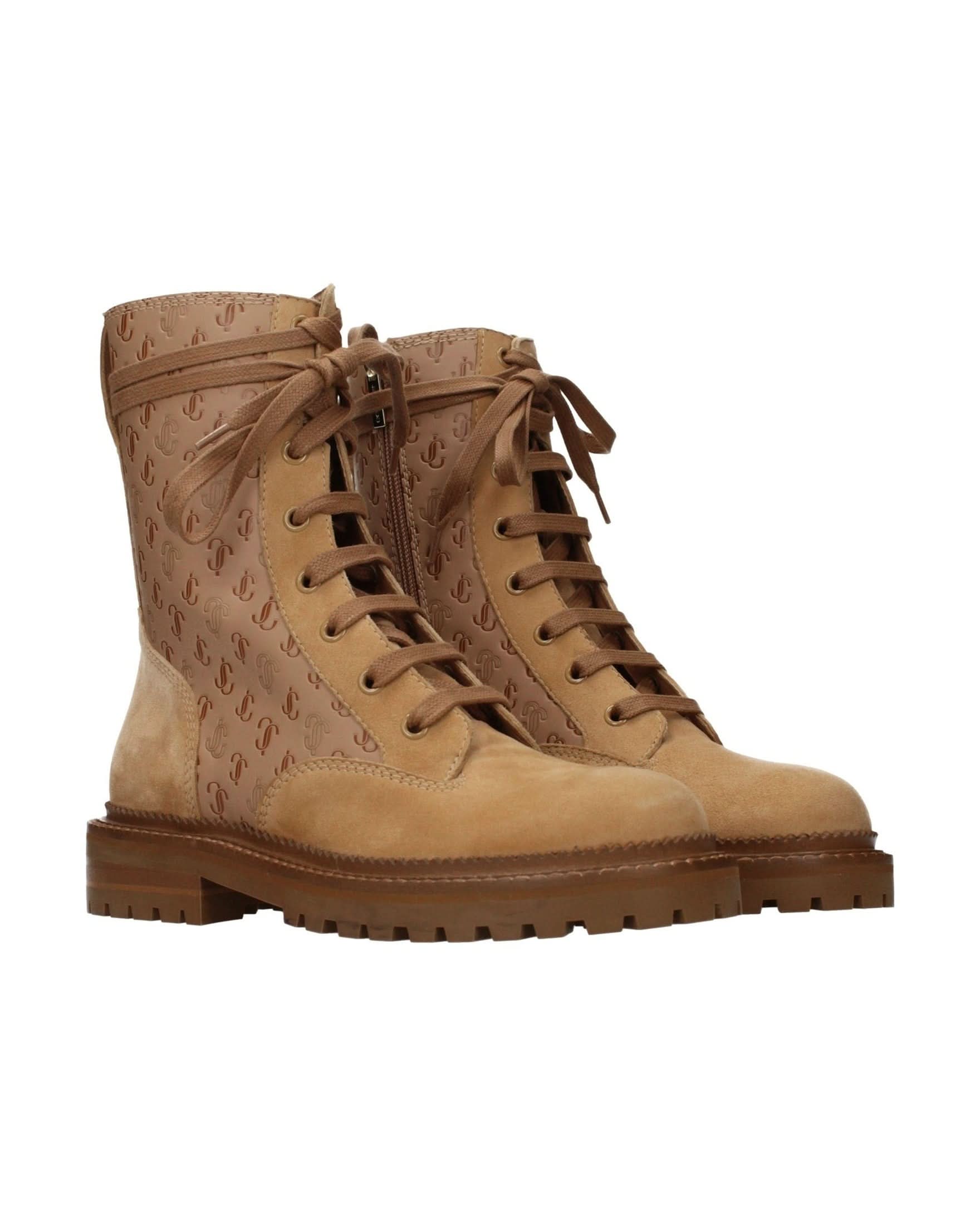Jimmy Choo Brown Leather Ankle Boots 
