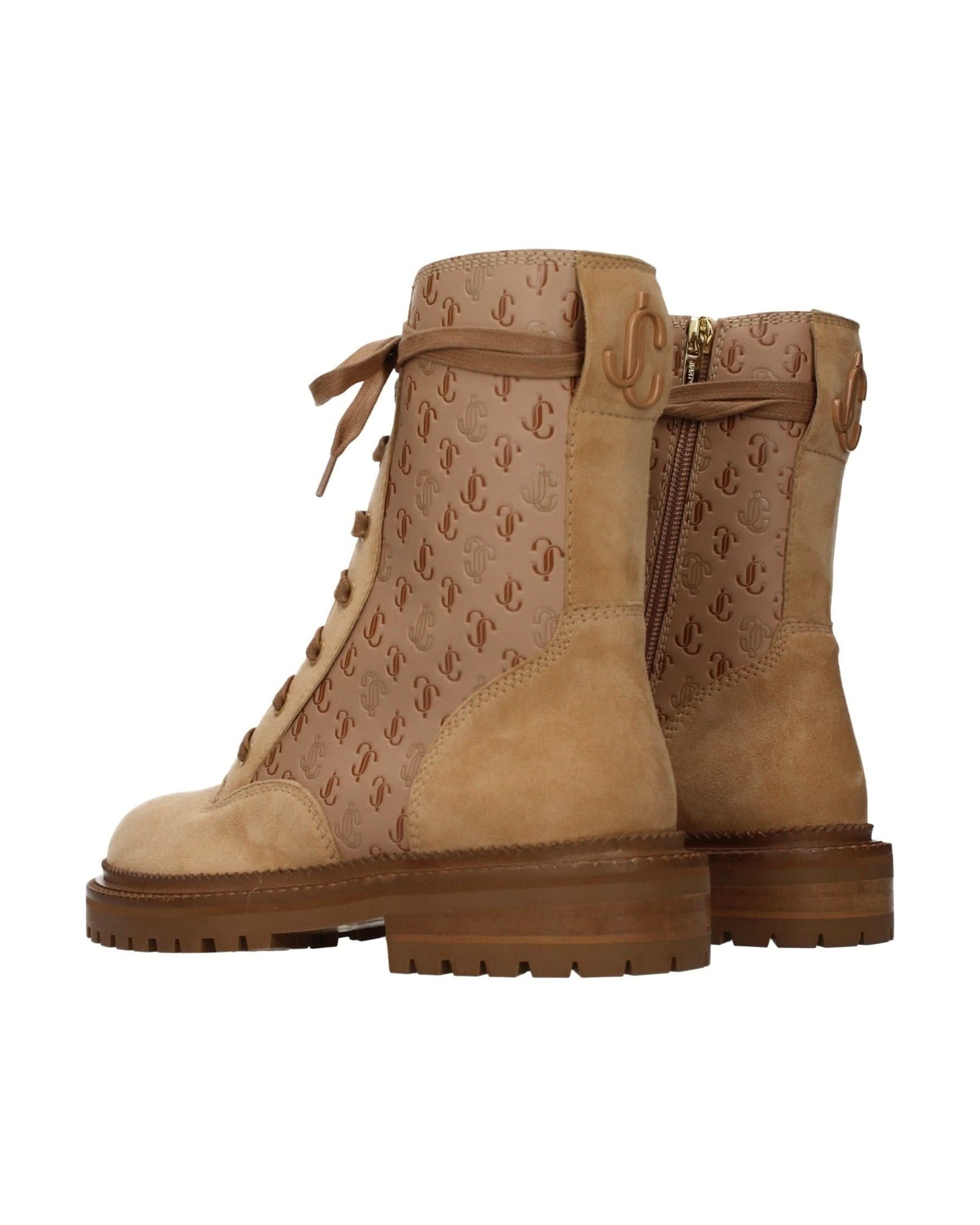 Jimmy Choo Brown Leather Ankle Boots 