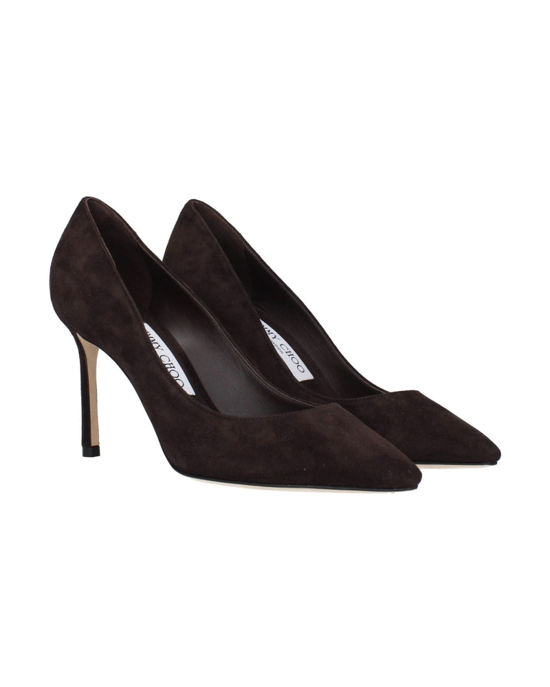 Jimmy Choo Brown Leather High Heel Pumps Glam Steals