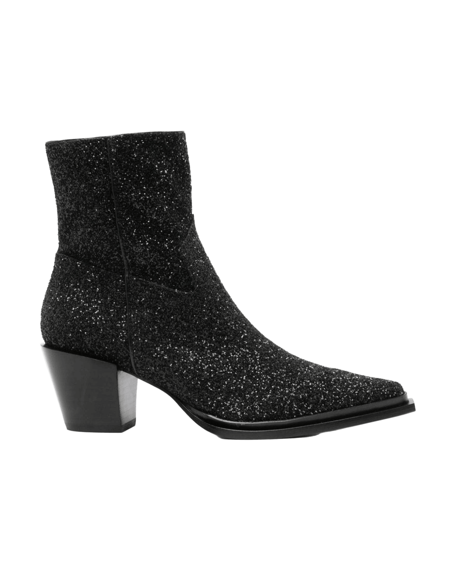 Jimmy Choo Cece Ab Glitter Ankle Boots 60mm Glam Steals