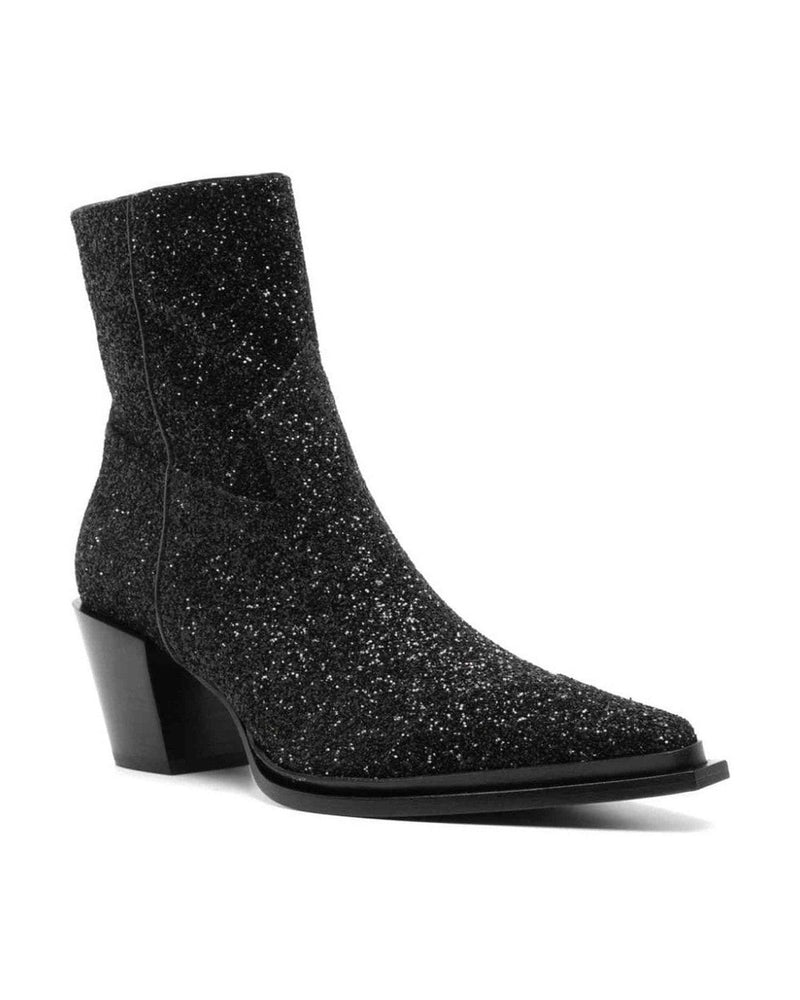 Jimmy Choo Cece Ab Glitter Ankle Boots 60mm Glam Steals
