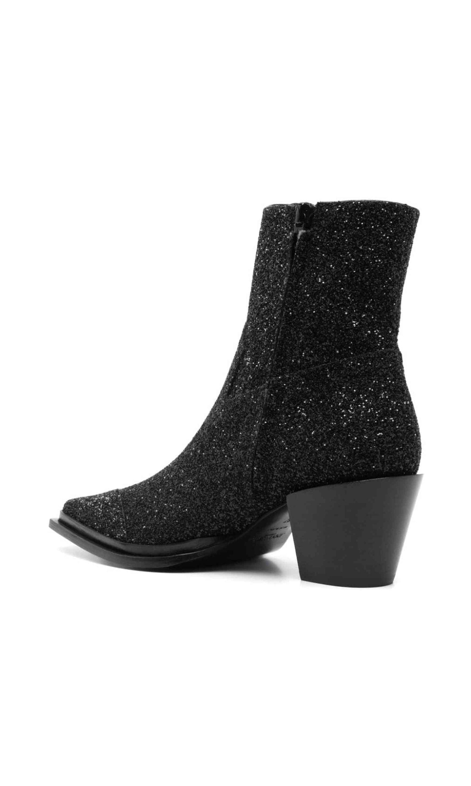 Jimmy Choo Cece Ab Glitter Ankle Boots 60mm Glam Steals