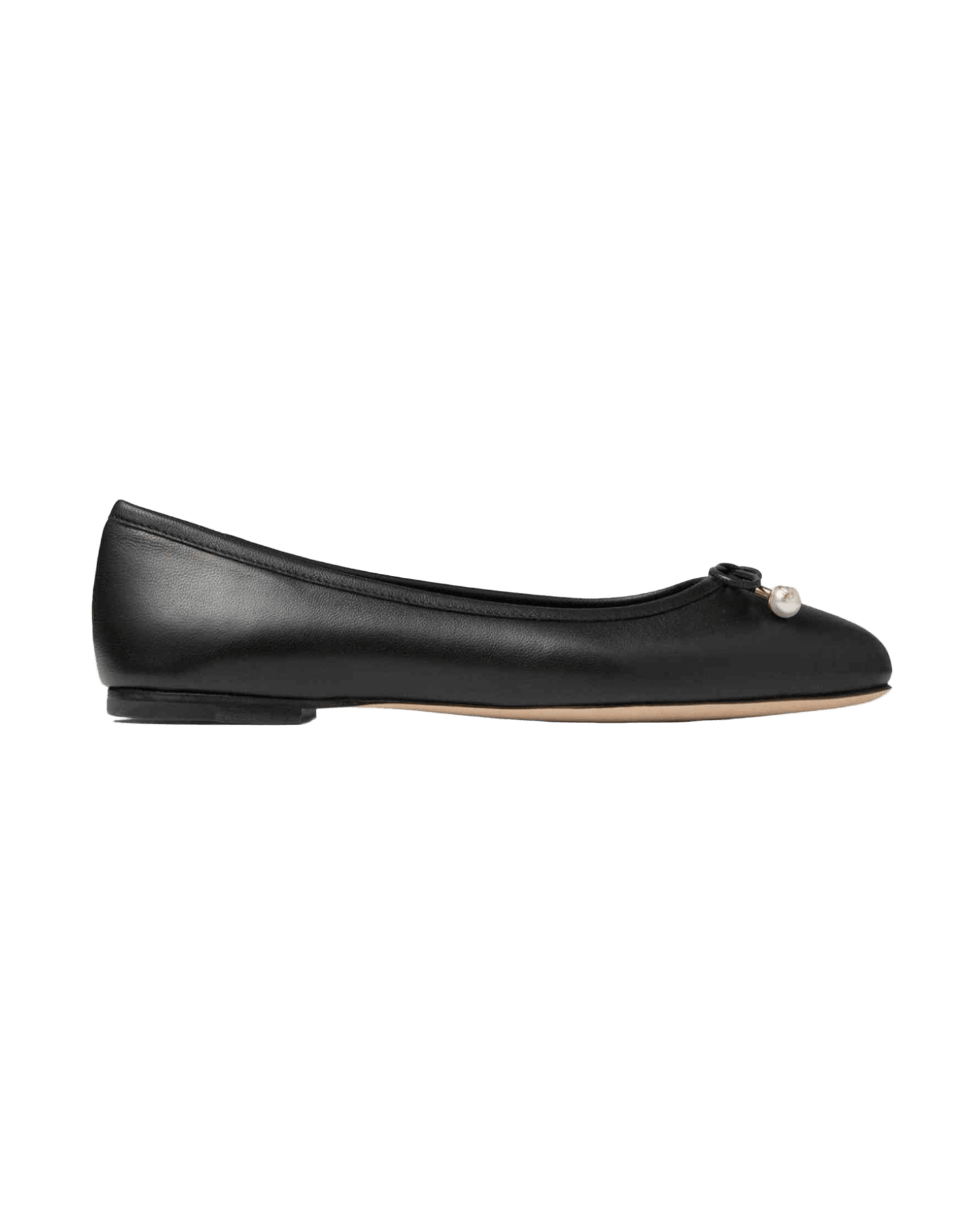 Jimmy Choo Elme Flat With Pearl Embellishment Glam Steals