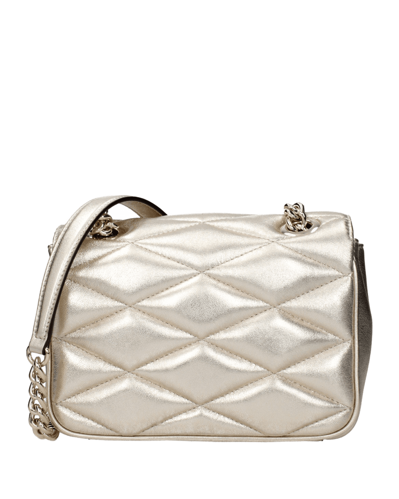 Jimmy Choo Gold Leather Shoulder Bags Glam Steals