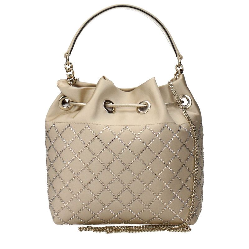 Jimmy Choo Gold Satin Handbag Glam Steals