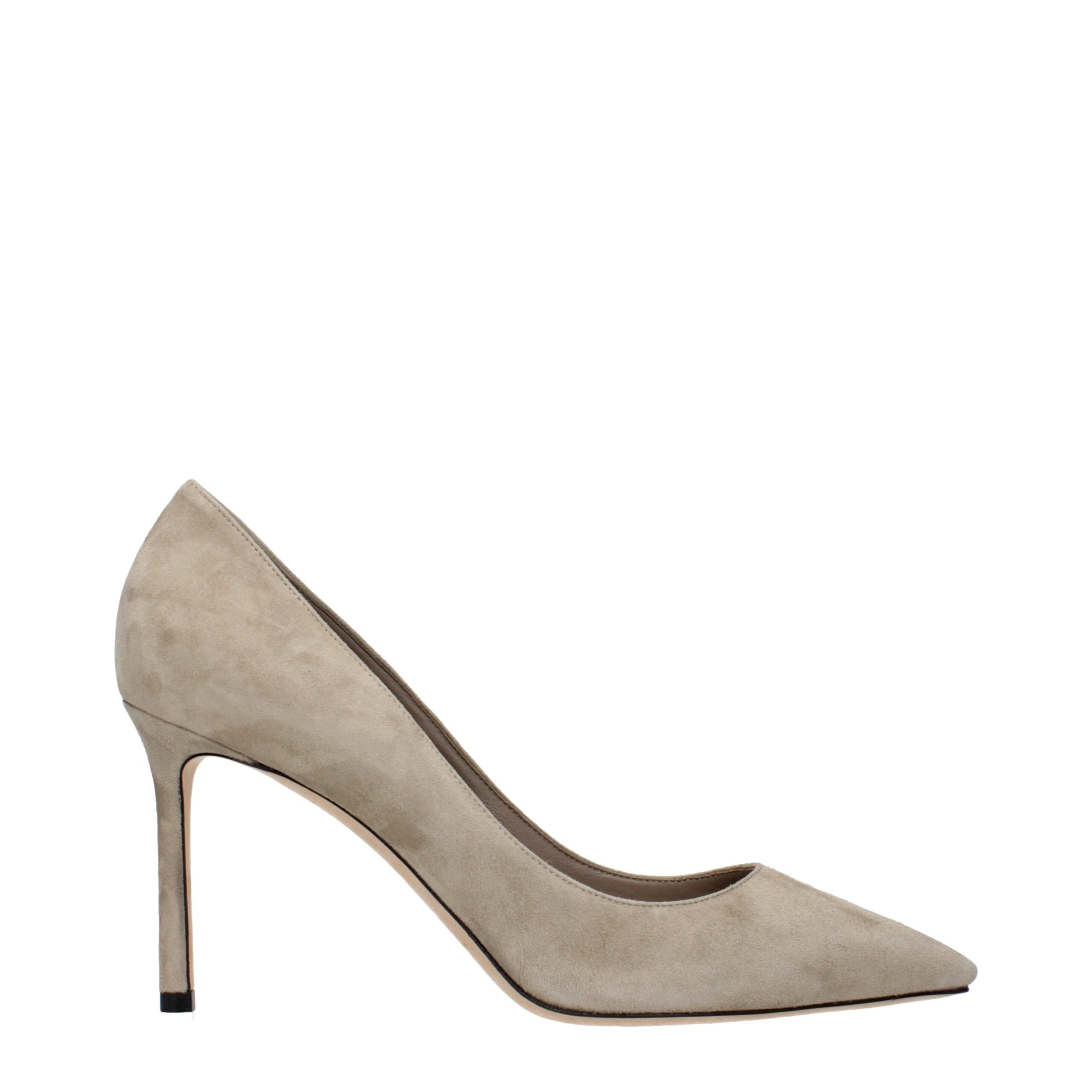 Jimmy Choo Gray Leather High Heel Pumps Glam Steals