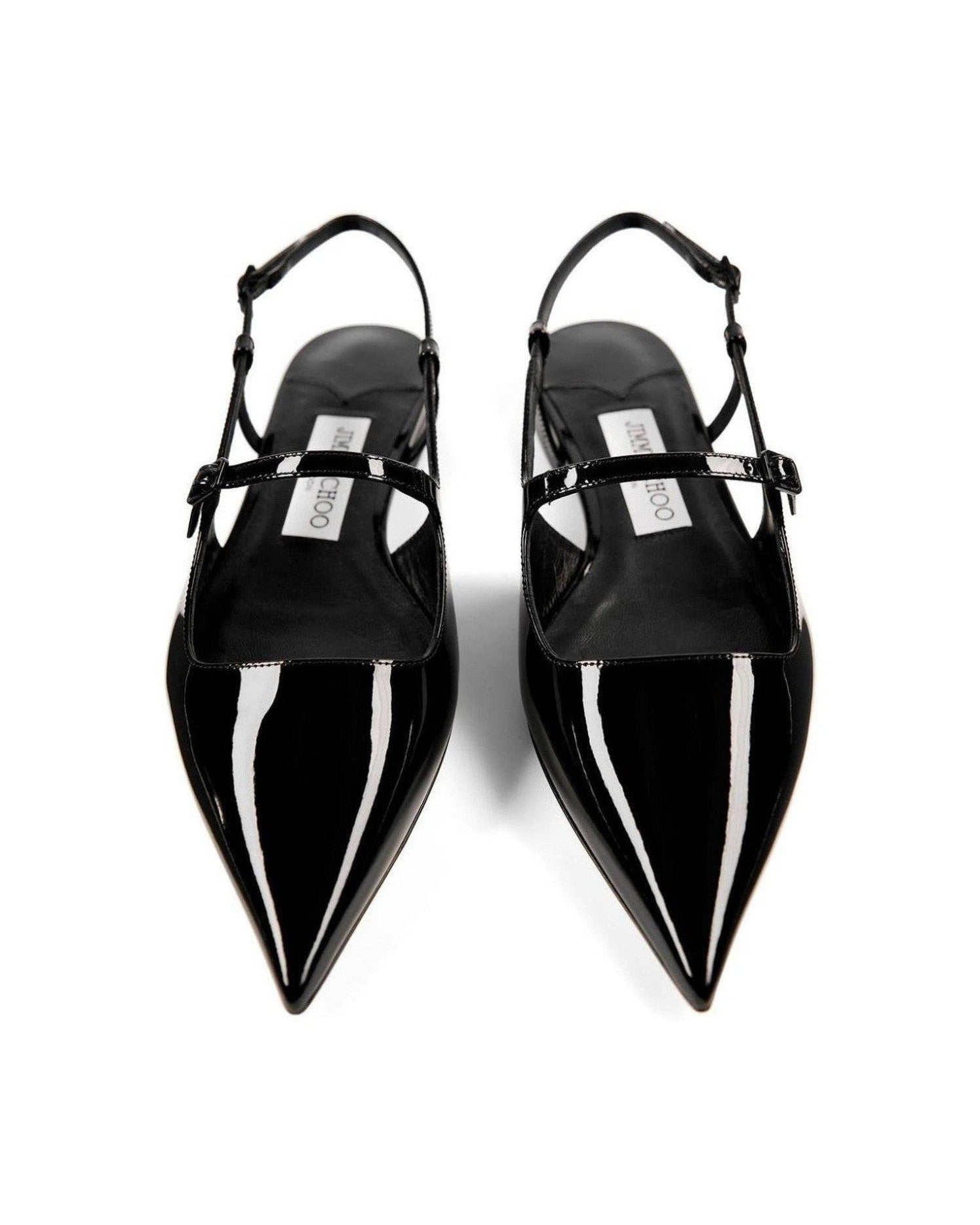 Jimmy Choo Leather Didi Flat Patent Low Shoes Glam Steals