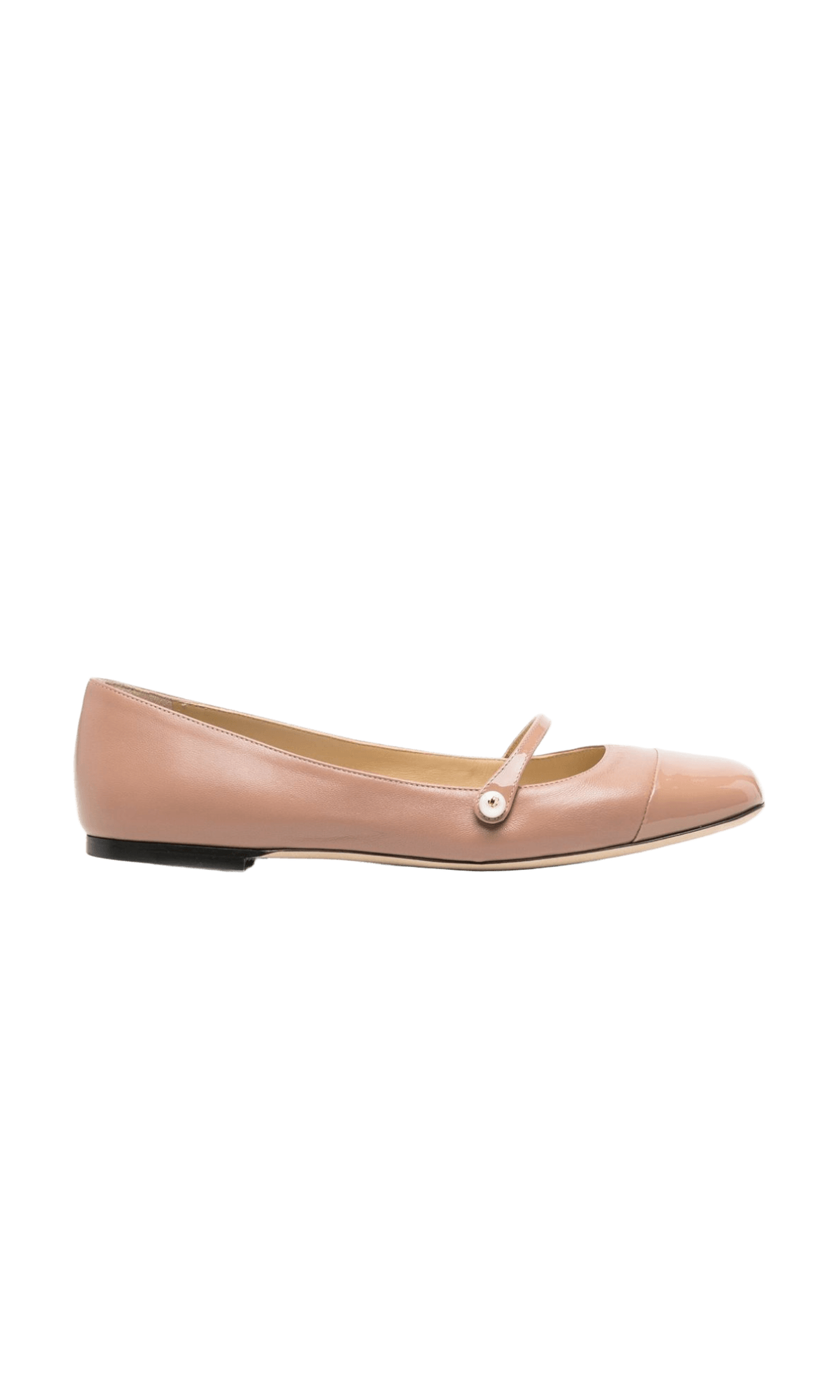 Jimmy Choo Leather Elisa Ballerina Shoes Glam Steals