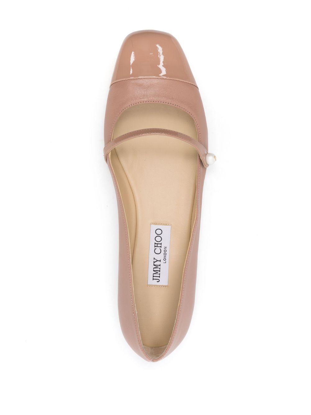 Jimmy Choo Leather Elisa Ballerina Shoes Glam Steals