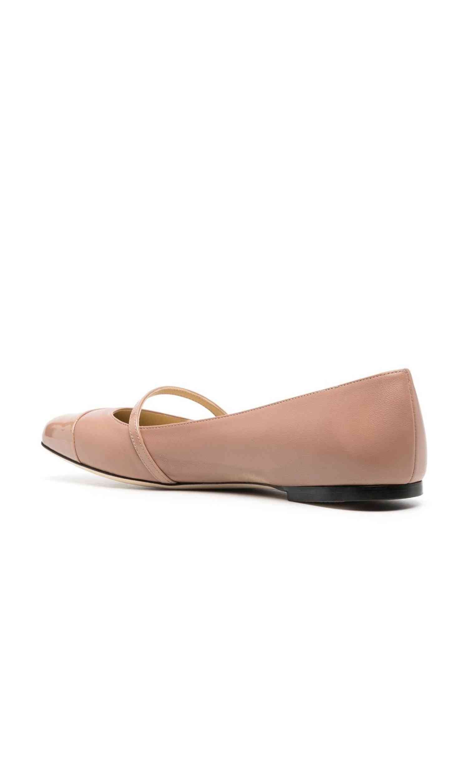 Jimmy Choo Leather Elisa Ballerina Shoes Glam Steals