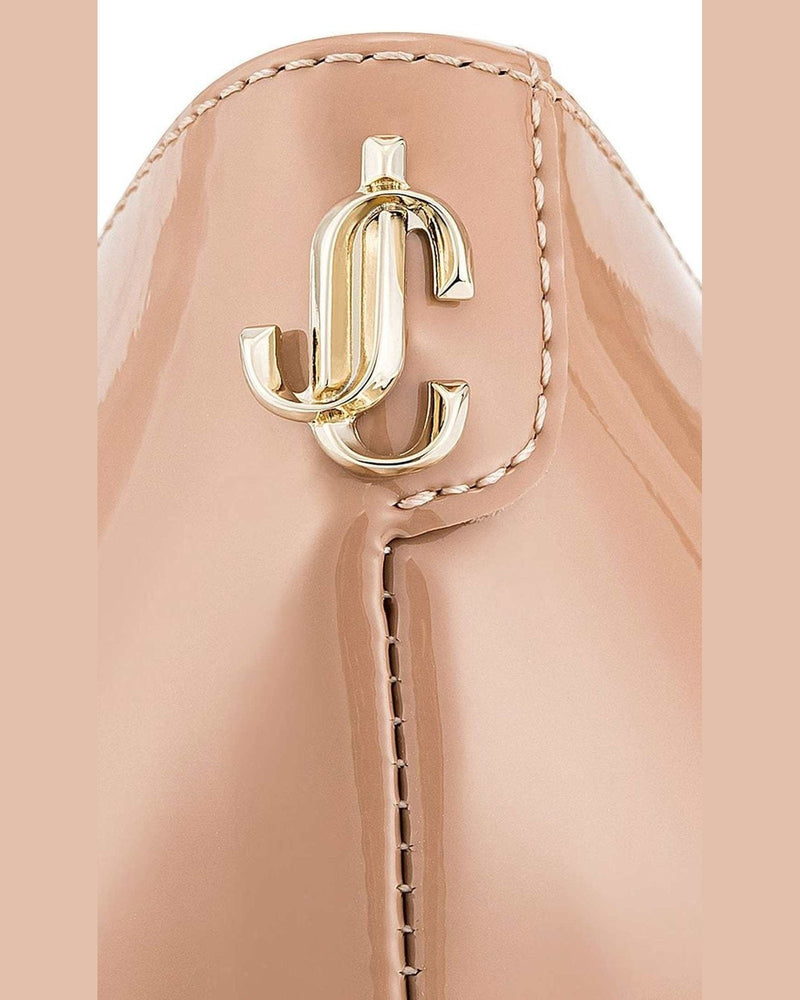 Jimmy Choo Leather Love 65 Ballet Patent Pumps with Jc Emblem Glam Steals