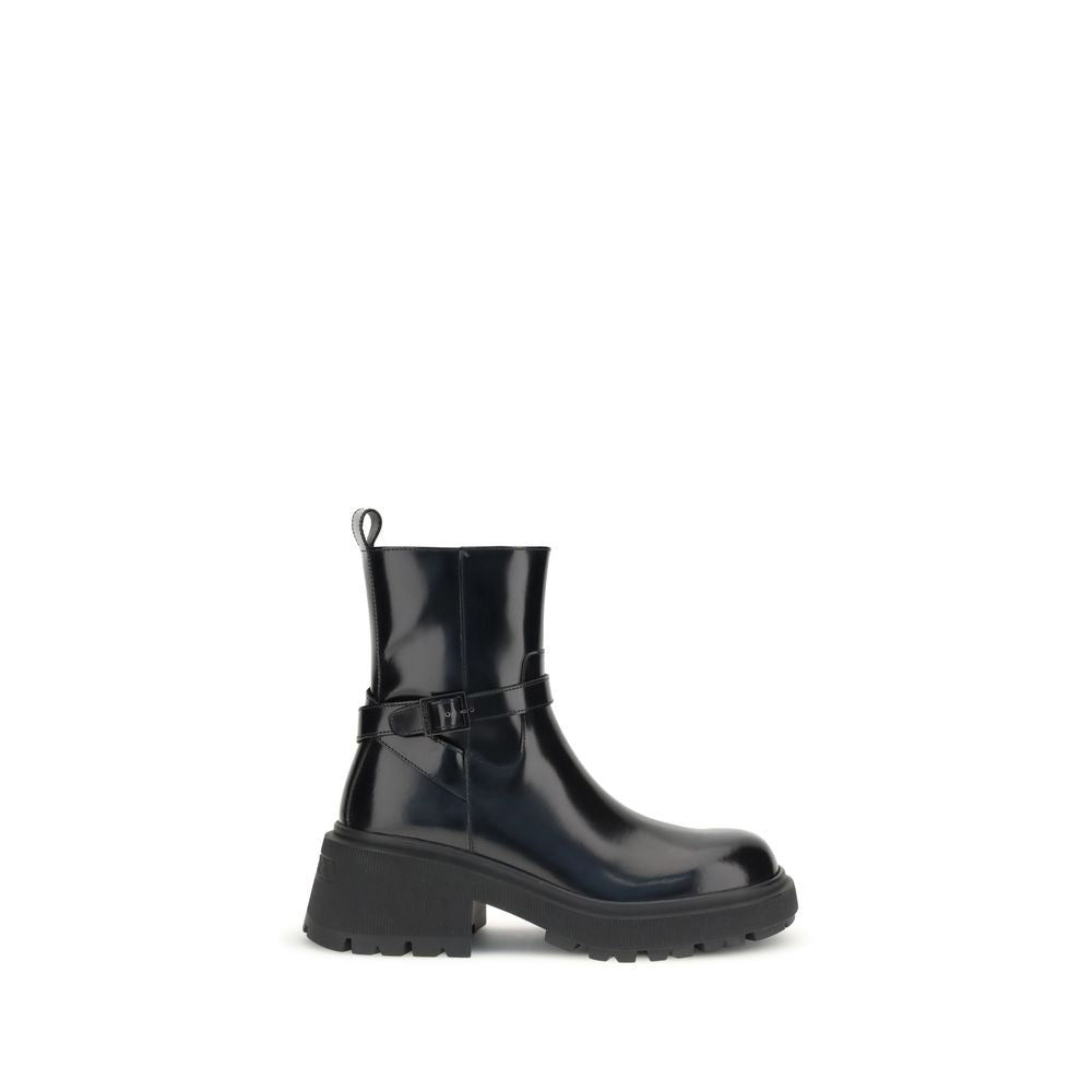 Jimmy Choo Leather Patent Conny Ankle Boots Glam Steals