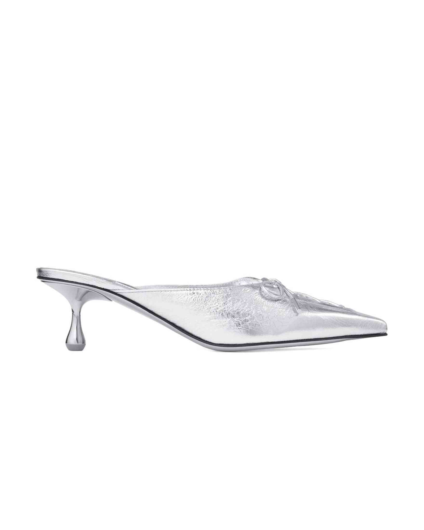 Jimmy Choo Leather Scarlett Mule 50 Glam Steals