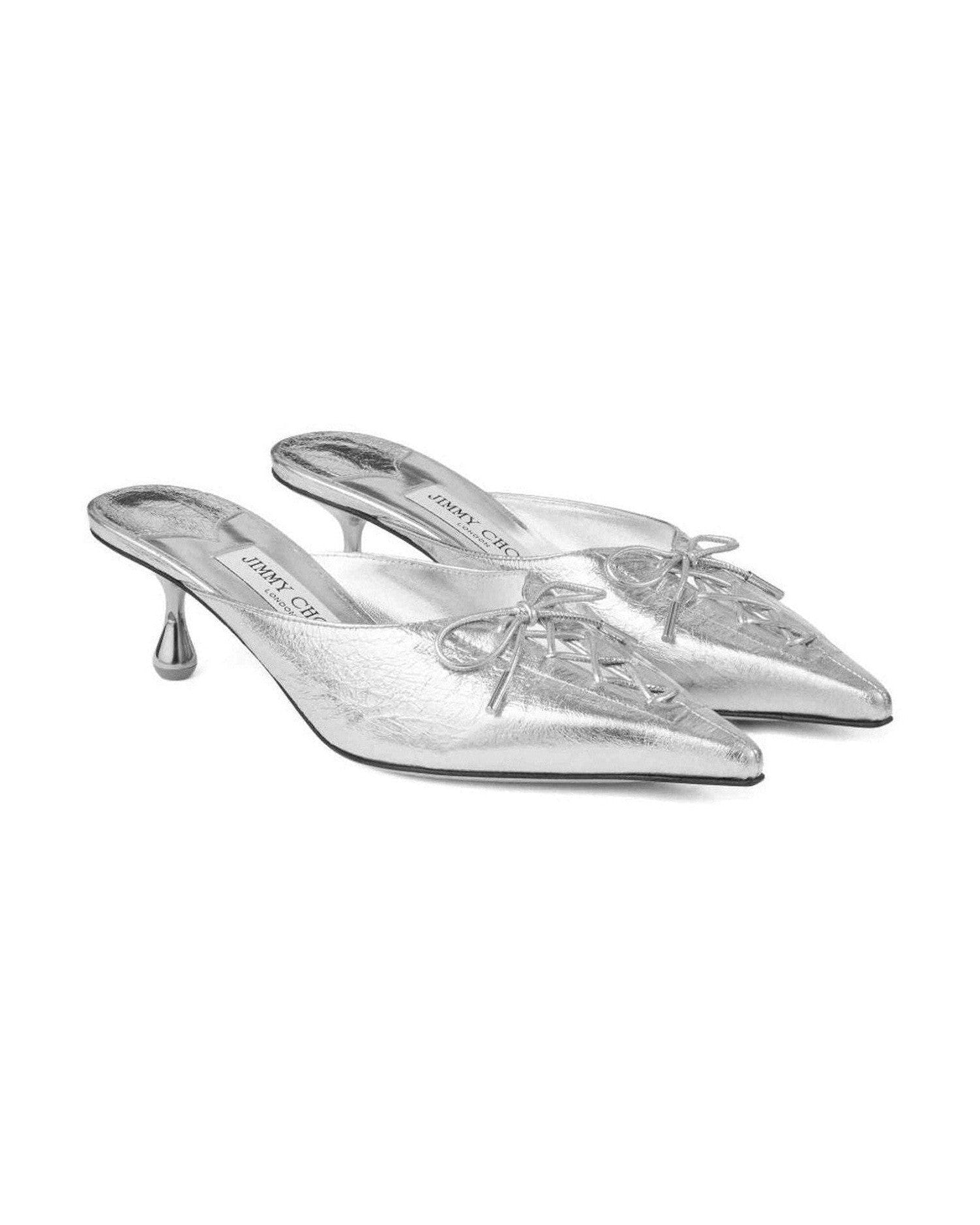 Jimmy Choo Leather Scarlett Mule 50 Glam Steals