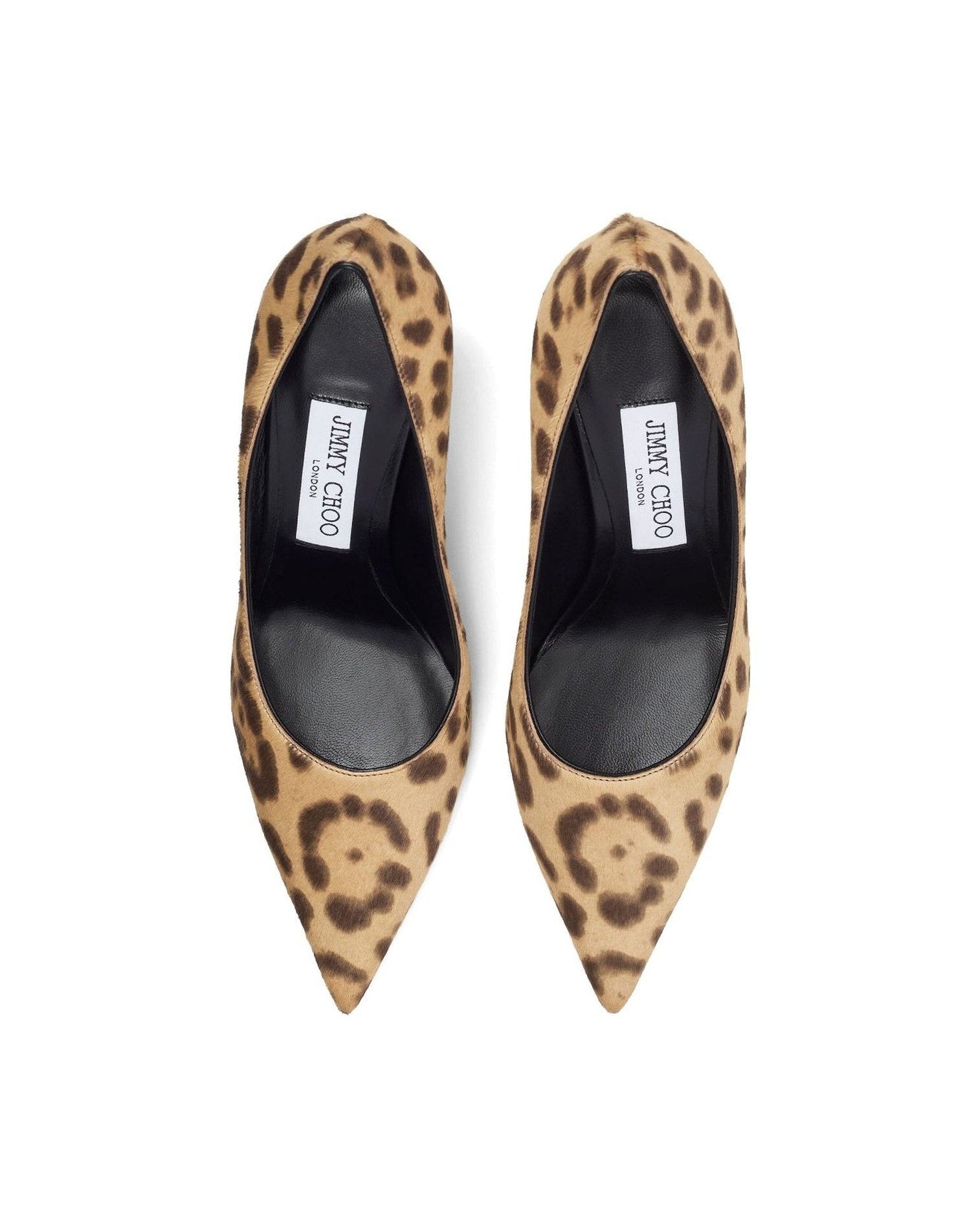 Jimmy Choo Love 85 Leopard Print Pony Pumps Glam Steals