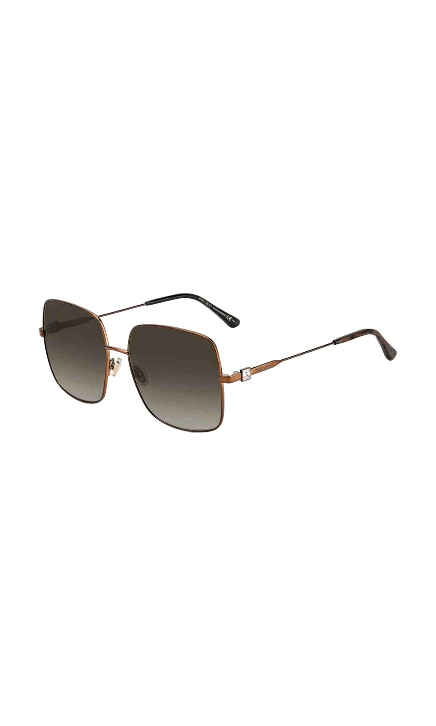 Jimmy Choo Metal Brown Sunglasses Glam Steals