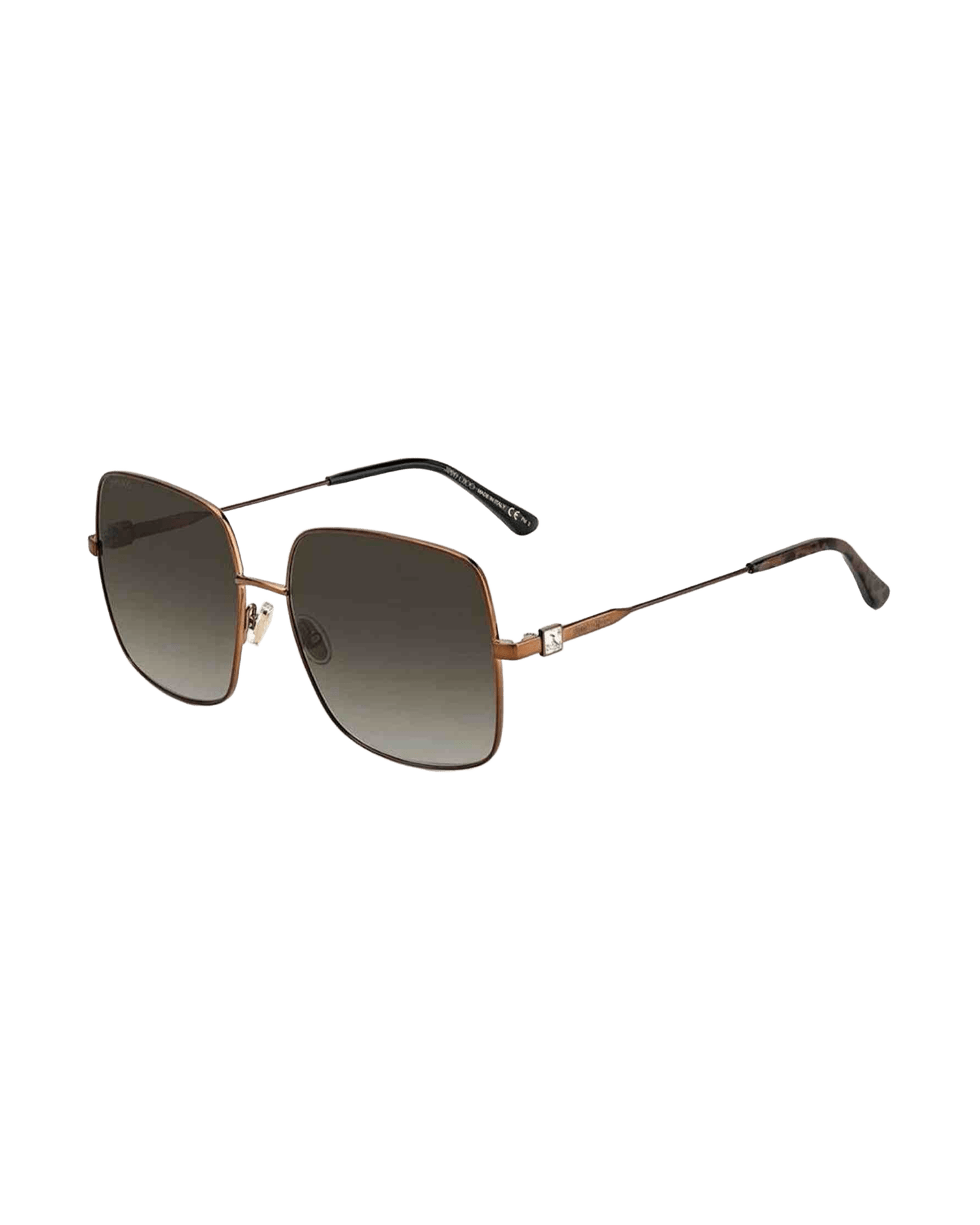 Jimmy Choo Metal Brown Sunglasses Glam Steals