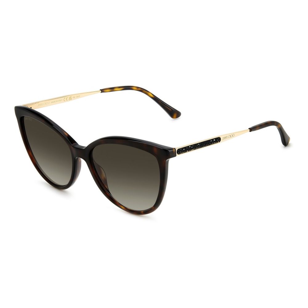 Jimmy Choo Metal Brown Sunglasses Glam Steals