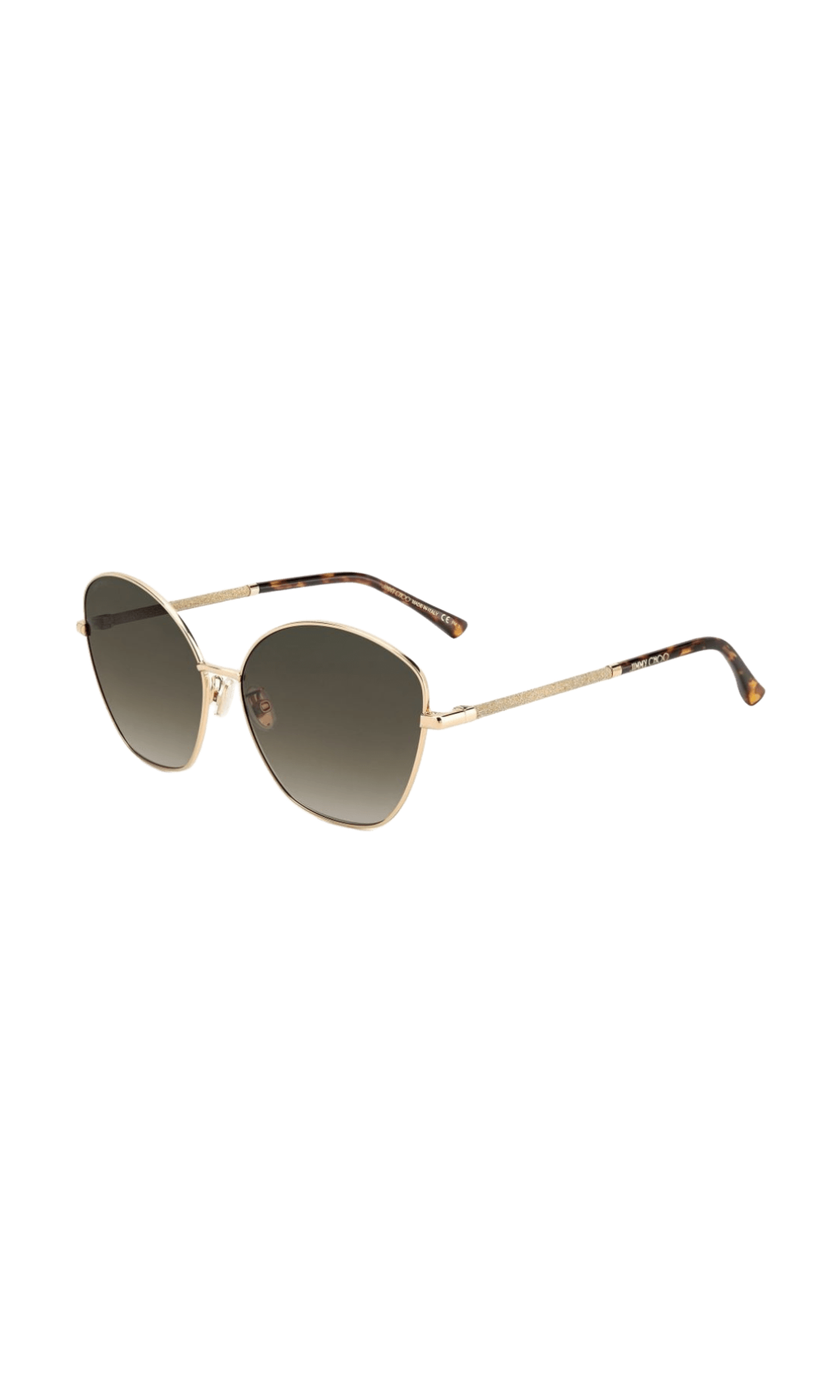 Jimmy Choo Metal Gold Sunglasses Glam Steals