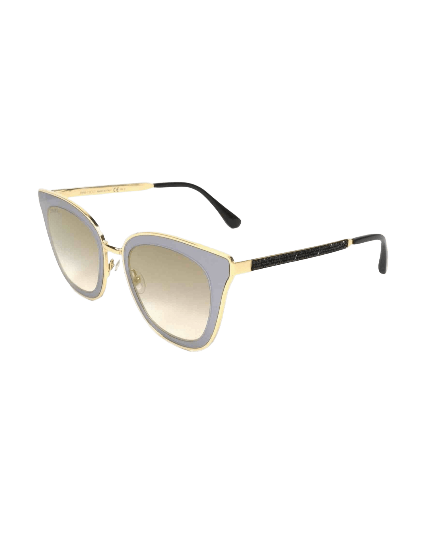 Jimmy Choo Gold Metal Sunglasses Sunglasses