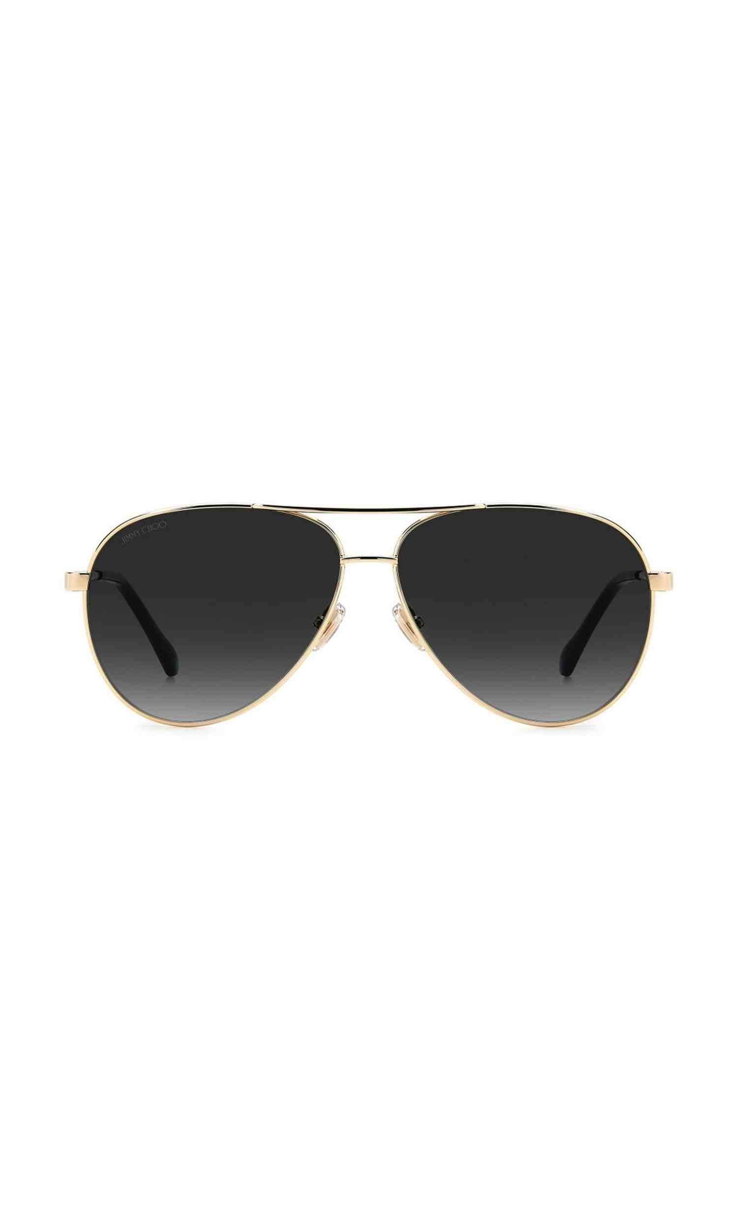 Jimmy Choo Metal Gold Sunglasses Glam Steals