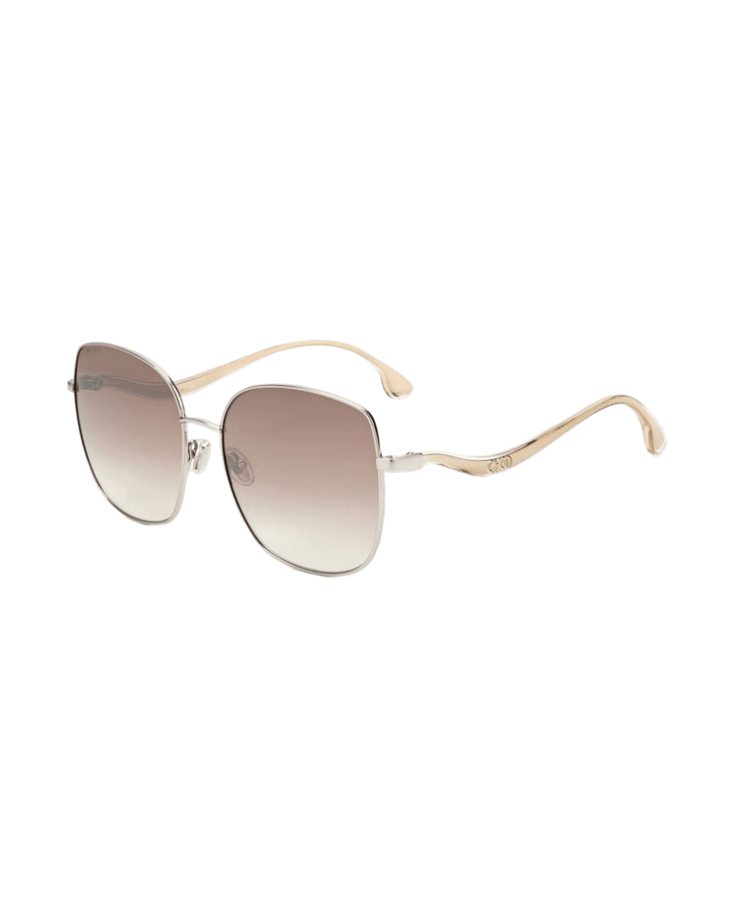 Jimmy Choo Metal Gray Sunglasses Glam Steals