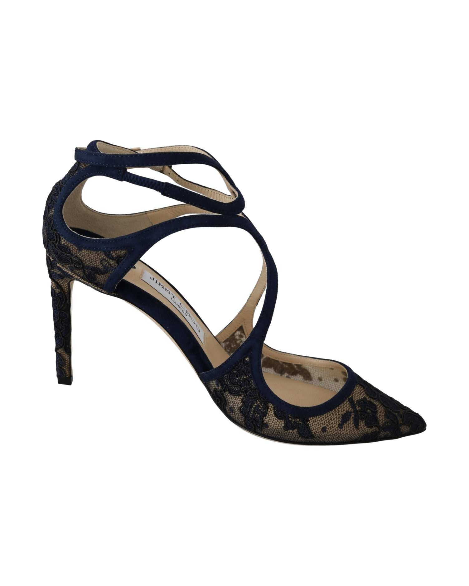 Jimmy Choo Navy Leather Lancer Pumps Elegance Unleashed Glam Steals